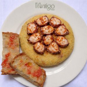 Truita amb pop a la gallega